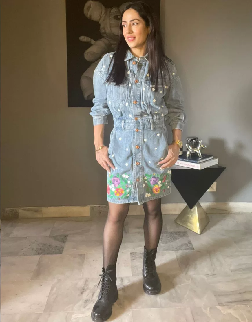 Denim Midi