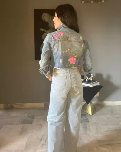 Floral Denim