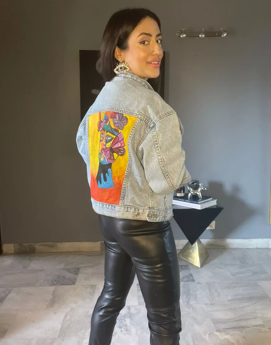 Abstract Denim