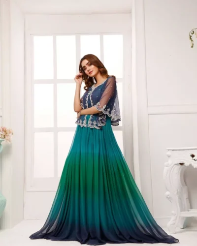 Peacock Drape