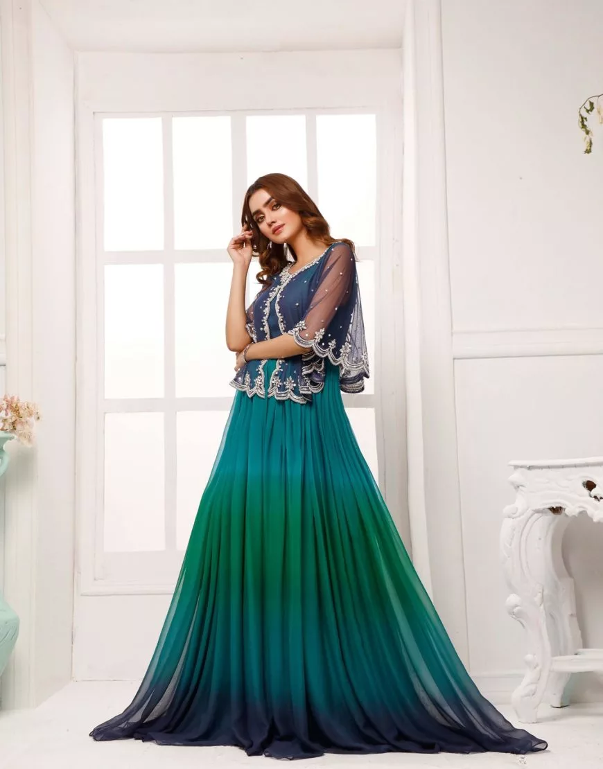 Peacock Drape